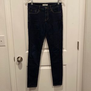Abercrombie & Fitch Skinny Jeans Dark Wash Size 27